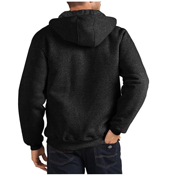 NWT Dickies Men's Heavyweight Midweight Fleece Midnight Black Size M $100 II201 - Picture 2 of 2